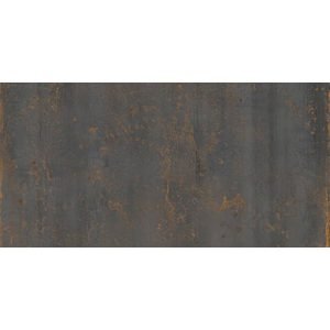Metallook Tegels Oxide Iron 60×120 Ijzer Donkerbruin Roestlook