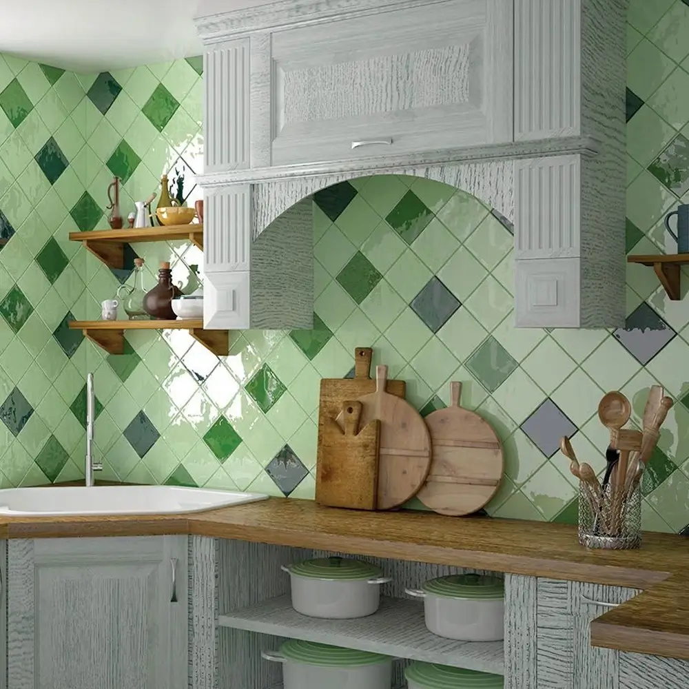 Handvorm 15x15 - Mint Groen Sfeer