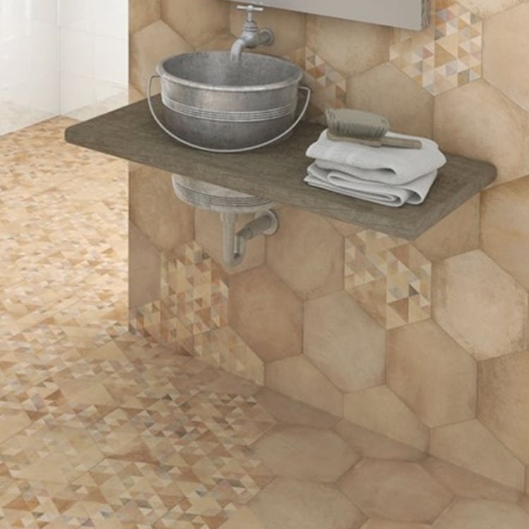 Hexagon 23x26,6 - Vives Laverton Bampton Beige