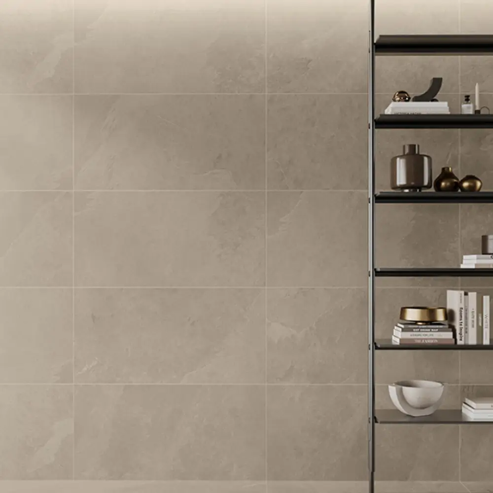 Leisteenlook 60x120 - Caesar Slab Ash Taupe Sfeer