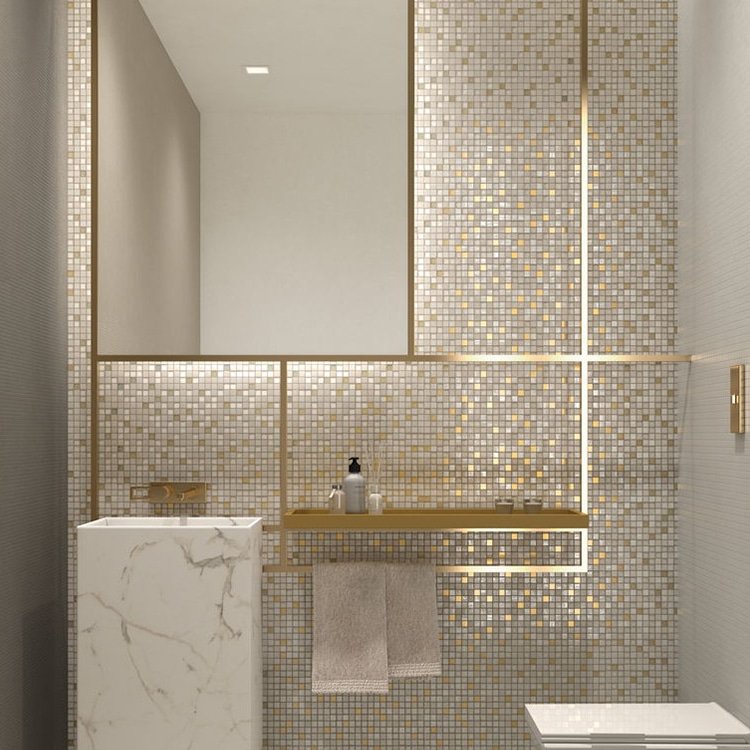 Mozaïek tegels 31,5x31,5 - Ston Elite Papyrus 20