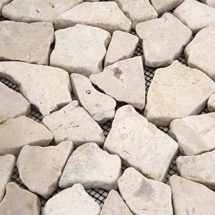 Natuursteenmozaïek 30x30 - Ston Hydre Breccia Pietrabianca