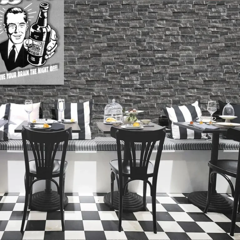 Steenstrips 7,5x38,5 - Keradom Rock Black Sfeer