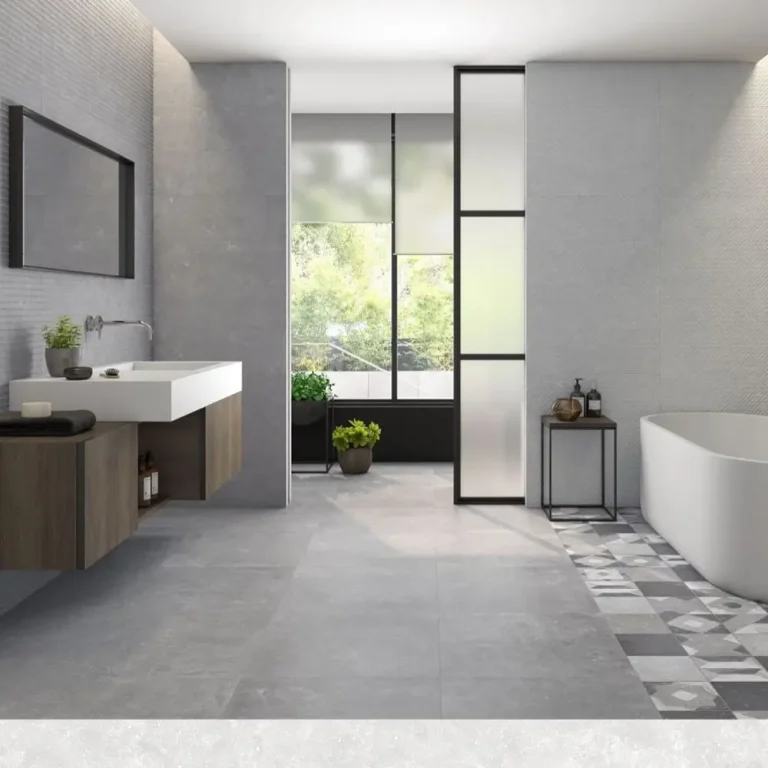 Wandtegel 40x120 - Saloni B-Stone Rev. Ceniza