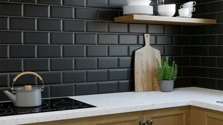 Metro tegels keuken achterwand