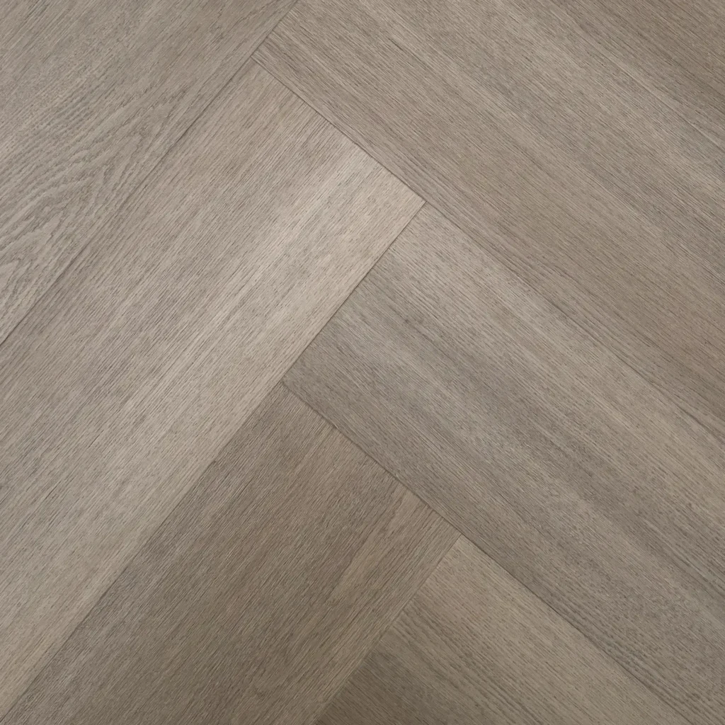 Visgraat Plak PVC 15x75 - Bruin Eiken