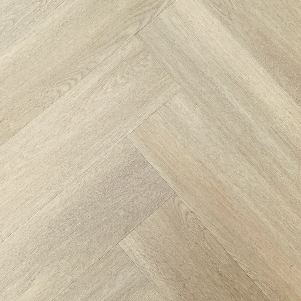 Visgraat Plak PVC 15x75 - Lichtbruin Eiken