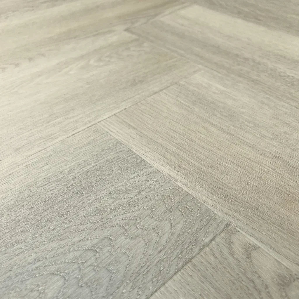 Visgraat Plak PVC 15x75 - Lichtbruin Eiken Close