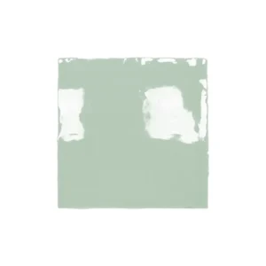 Handvorm Tegel 13x13 - Azul Lichtblauw Glans