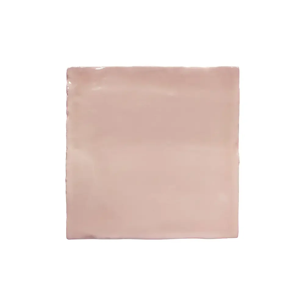 Handvorm Tegel 13x13 - Roze Glans