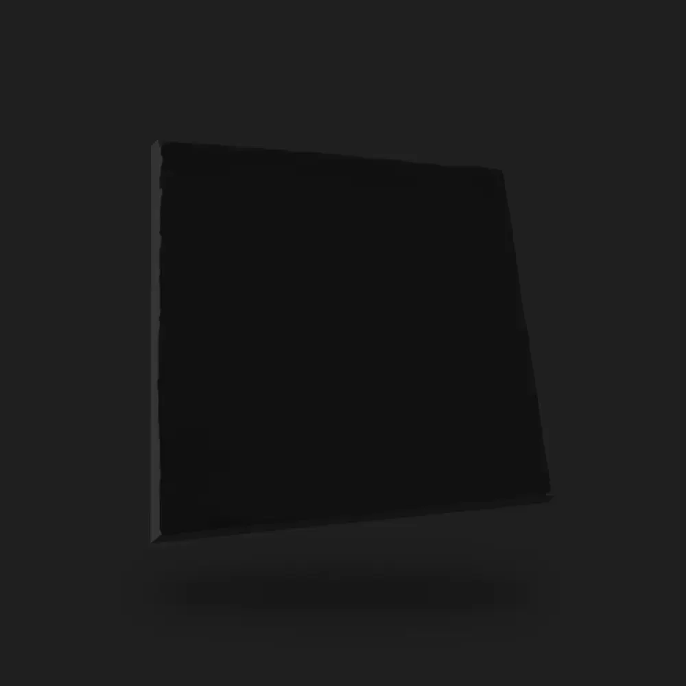 Handvorm Tegel 13x13 - Zwart Mat Variation