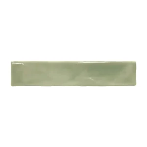 Handvorm Tegel 5x25 - Lichtgroen Glans