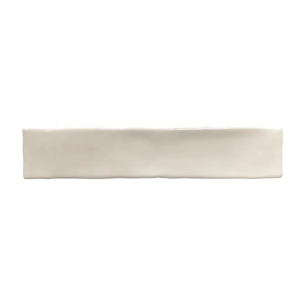 Handvorm Tegel 5x25 - Wit Glans