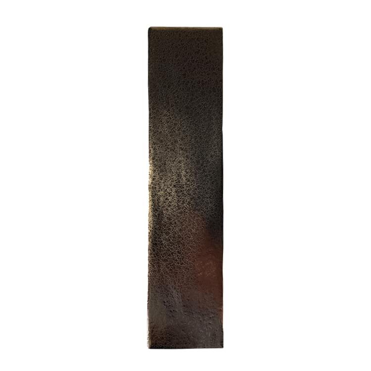 Productfoto van gouden handvorm tegel in 7,5x30 cm